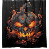 パンプキンのけいれん シャワーカーテン (正面)