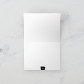 パンプキンのグリーティングカード カード (内部)