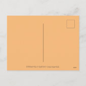 パンプキンのハロウィーンピンクフラミンゴ&黒猫 シーズンポストカード (裏面)