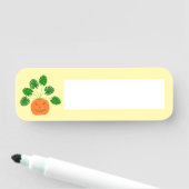 パンプキンのハロウィーンモンステラ植物 名札 (インサイチュ)