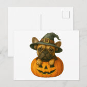 パンプキンのフランス語 シーズンポストカード (正面/裏面)