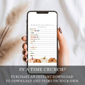 パンプキンのベイビー絵本 エモジ ゲーム カード