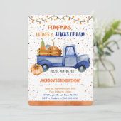 パンプキンの招待状 招待状 (スタンド正面)