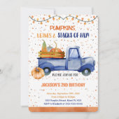 パンプキンの招待状 招待状 (正面)