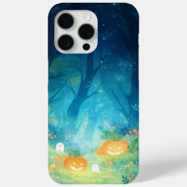 パンプキンの輝きと幽霊のくすくす笑い iPhone 15 PRO MAXケース
