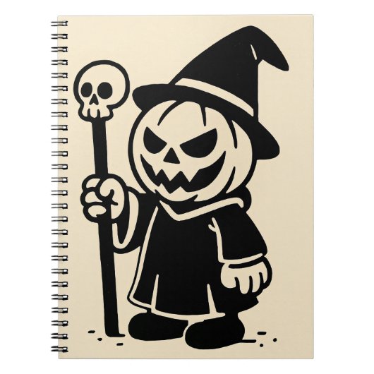 パンプキンの魔法使い ノートブック (正面)