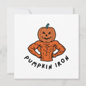 パンプキンアイアン 招待状 (裏面)