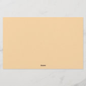 パンプキンアーチアドバイスとウィーズブライダルシャワー 便箋 (裏面)