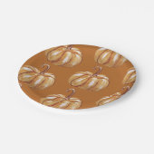 パンプキンアートカスタム紙プレート ペーパープレート (アングル)