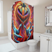 パンプキンアート シャワーカーテン (インサイチュ)