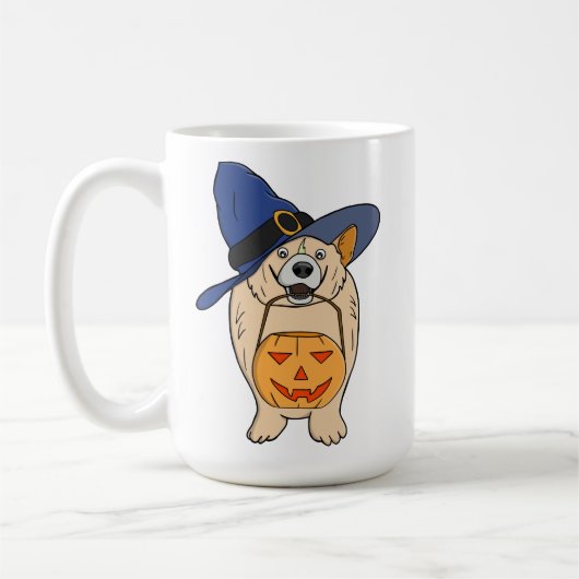 パンプキンウィッチドッグ コーヒーマグカップ (左)