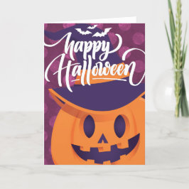 パンプキンウィッチハッピーハローウィン カード