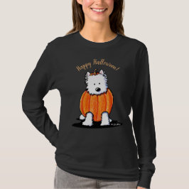 パンプキンウエスティー レディース 長袖Tシャツ Tシャツ