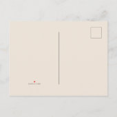 パンプキンウッドサンクスギビングディナー招待状 インビテーションポストカード (裏面)