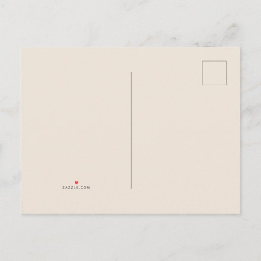 パンプキンウッドサンクスギビングディナー招待状 インビテーションポストカード (裏面)