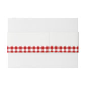 パンプキンオウル＆ギンガムベイビーシャワー 招待状ベリーバンド (裏面例)