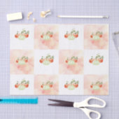 パンプキンオンつる植物水彩 薄葉紙 (クラフト)