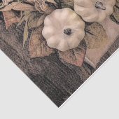 パンプキンオータムオレンジホワイトブラウンヴィンテージアンティーク 薄葉紙 (詳細)