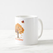 パンプキンオータム秋コーヒーマグ – コージーシーソ コーヒーマグカップ (正面右)