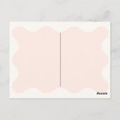 パンプキンオータム秋サンキュー ポストカード (裏面)