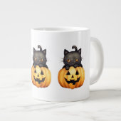 パンプキンカップの目的 ジャンボコーヒーマグカップ (正面右)