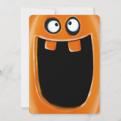 パンプキンカービングスクールPTO PTAハローウィンパーティ 招待状 (裏面)