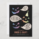 パンプキンカービングハロウィーン招待状カービングコンテスト 招待状 (正面)