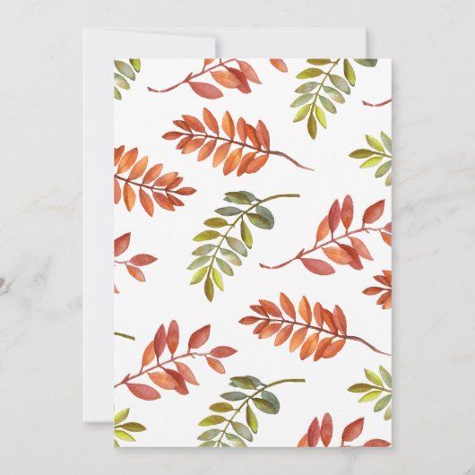 パンプキンカービングパーティの招待状ハロウィーン招待状 招待状 (裏面)