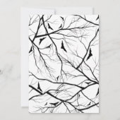 パンプキンカービングパーティの招待状 – ハロウィーン 招待状 (裏面)