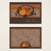 パンプキンガーデンギフトラベル (正面&裏面)