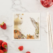 パンプキンガーデンハーベストナプキン スタンダードカクテルナプキン (インサイチュ)