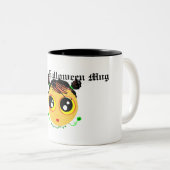 パンプキンガールハロウィンマグ ツートーンマグカップ (正面右)