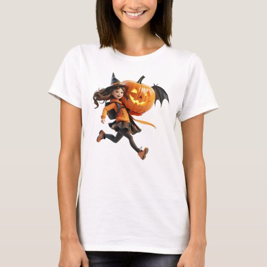パンプキンガール Tシャツ (正面)