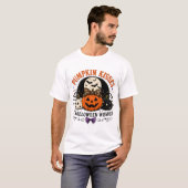 パンプキンキスとハロウィンの願いTシャツ Tシャツ (正面フル)