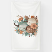 パンプキンキッズハロウィーン 横断幕 (縦)