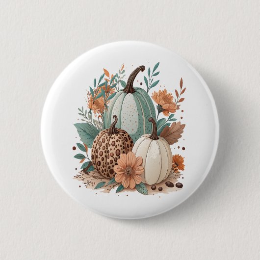 パンプキンキッズハロウィーン 缶バッジ (正面)