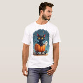 パンプキンキャットエクスプレス Tシャツ (正面フル)