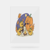 パンプキンキャンプファイアセレナーデ アクリルサイン (正面)