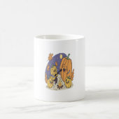 パンプキンキャンプファイアセレナーデ コーヒーマグカップ (中央)