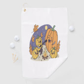 パンプキンキャンプファイアセレナーデ ゴルフタオル (インサイチュ)