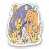 パンプキンキャンプファイアセレナーデ シール (正面)