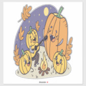 パンプキンキャンプファイアセレナーデ シール (シート)