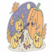 パンプキンキャンプファイアセレナーデ シール (正面)