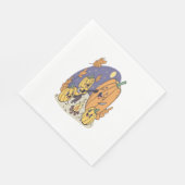 パンプキンキャンプファイアセレナーデ スタンダードランチョンナプキン (角)