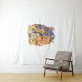 パンプキンキャンプファイアセレナーデ タペストリー (インサイチュ(横))