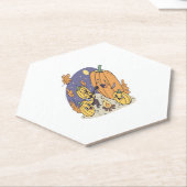 パンプキンキャンプファイアセレナーデ ペーパーコースター (アングル)