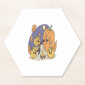 パンプキンキャンプファイアセレナーデ ペーパーコースター (正面)