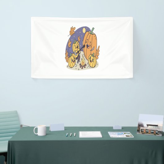 パンプキンキャンプファイアセレナーデ 横断幕 (トレードショー)