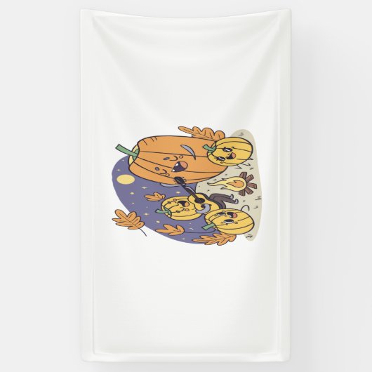 パンプキンキャンプファイアセレナーデ 横断幕 (縦)