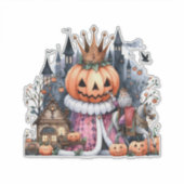 パンプキンキングは芸術を支配する シール (正面)